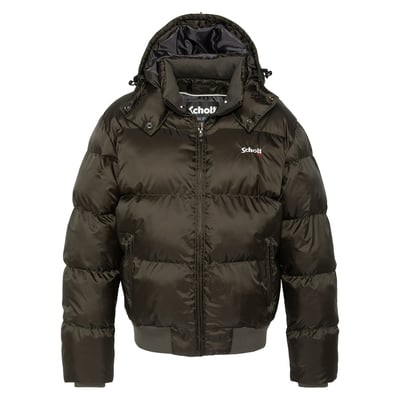 Doudoune à capuche, coupe boxy SCHOTT