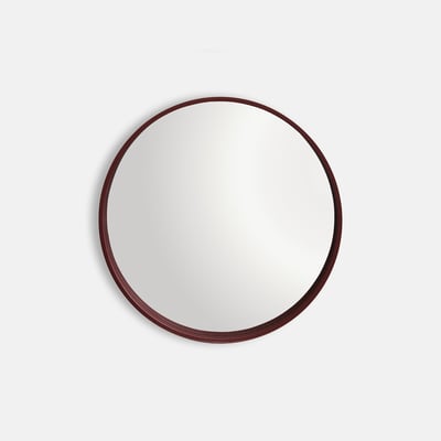 Petit miroir mural rond laqué, diamètre 60 cm, ALARIA LA REDOUTE INTERIEURS