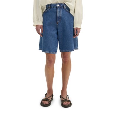 Short en jean large en mélange de coton organique et de lyocell MARC O'POLO