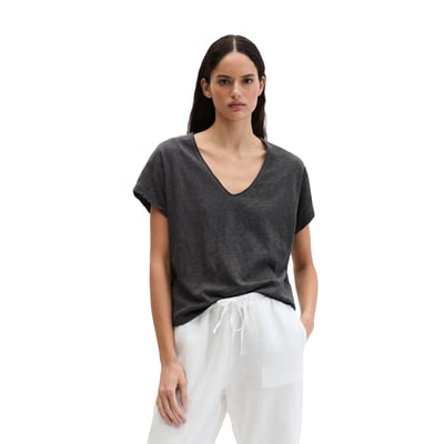 T-shirt loose en jersey slub MARC O'POLO
