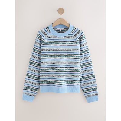 Pull ras du cou ultra-doux à manches longues NEXT