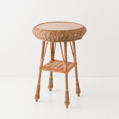Table ronde en osier LASZLO KOK