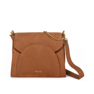 Sac à main en cuir à bandoulière KAMILA NAT & NIN