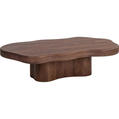 Table basse organique en manguier massif RECOLLECTION