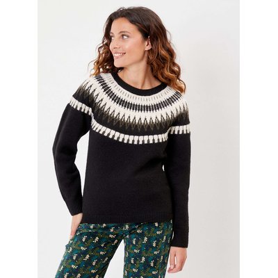 Pull jacquard coupe droite FROST LA FIANCÉE