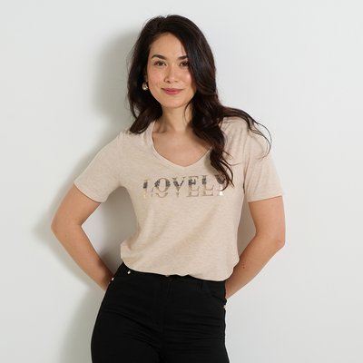T-shirt col V GRAIN DE MALICE