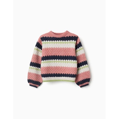 Pull en maille à rayures ZIPPY