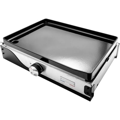 Plancha électrique PLFE150DP noir gris à poser, 50x35 cm LE MARQUIER