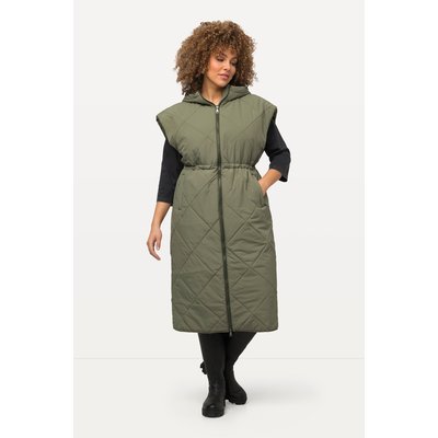 Long gilet matelassé à capuche ULLA POPKEN