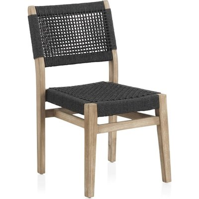 x4 chaises en bois d'acacia et corde tressée  style naturel RECOLLECTION