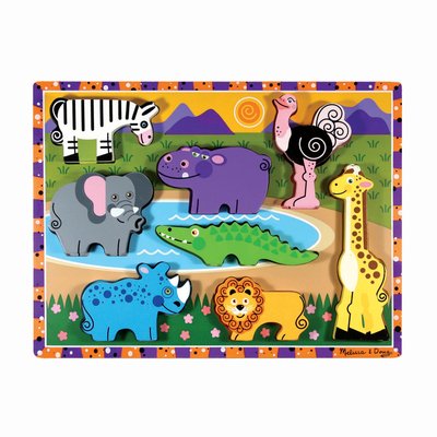 Chunky puzzle Safari MELISSA & DOUG