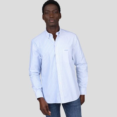 Chemise fantaisie rayée MISE AU GREEN