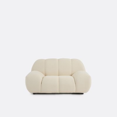 Fauteuil XL, en tissu matelassé, NURIA LA REDOUTE INTERIEURS