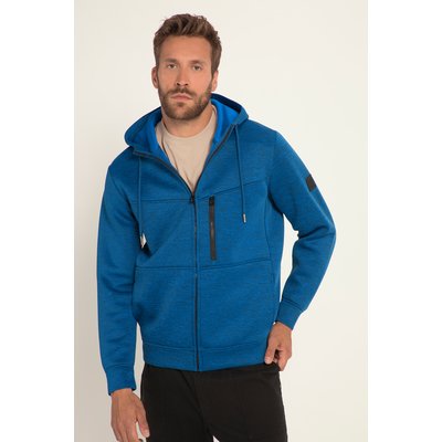 Veste à capuche en tissu scuba JP1880