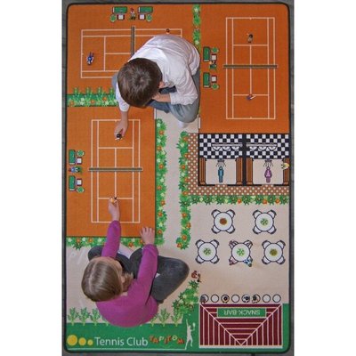 Tapis de jeu enfant sport LE TENNIS TAPITOM