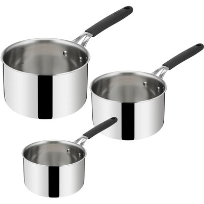 Batterie de cuisine 3 casseroles Esperta triply 16/18/20cm LAGOSTINA