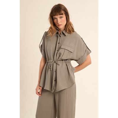 Chemisier Safari, nouable à la taille MOLLY BRACKEN