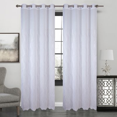 Paire de voilage classique HOME MAISON
