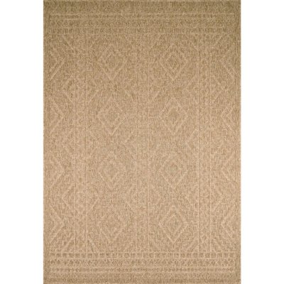 Tapis extérieur tissé kilim rectangle JUTE ART C UN AMOUR DE TAPIS
