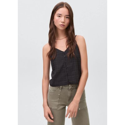 Jean style jupe-culotte clouté MANGO TEEN