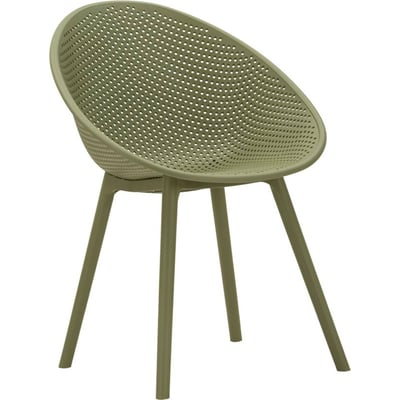 Chaise enveloppante ajourée lot de 2 MODERN RECOLLECTION