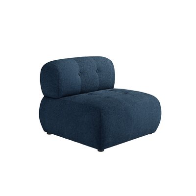 Jai Sculptural Boucle Accent Chair SO'HOME