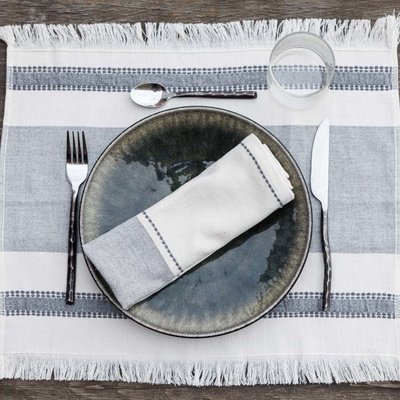 Serviette De Table en Coton  AKSEL VENT DU SUD