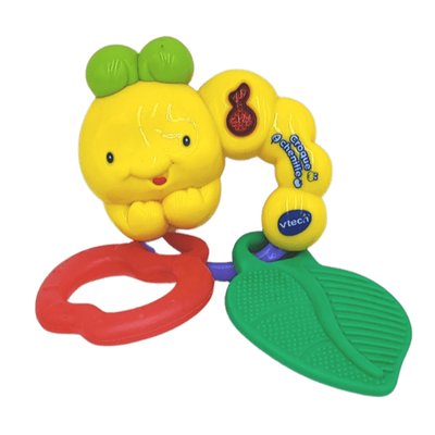 Croque chenille anneau dentition - Bon état VTECH