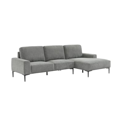 Canapé d'angle droit 3 places tissu ATLANTA SWEEEK