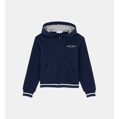 Sweat À Capuche Zippé Acordoue En Molleton Bio CADET ROUSSELLE