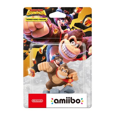 Figurine Amiibo Donkey Kong et Pauline NINTENDO