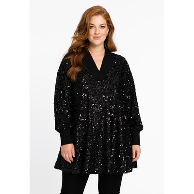 Tunique ornementée de sequins / à sequins YOEK