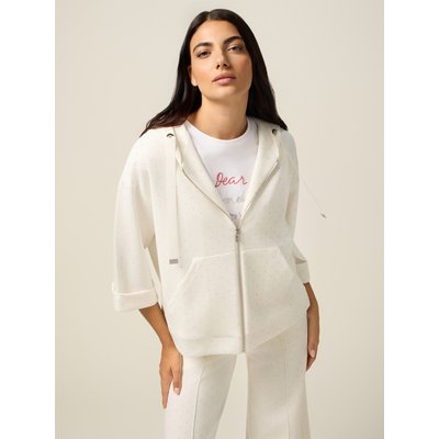 Sweat-shirt avec application de micro-clous OLTRE