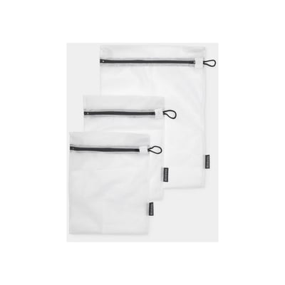 Panier à linge de Lavage set de 3 en 2 tailles White BRABANTIA