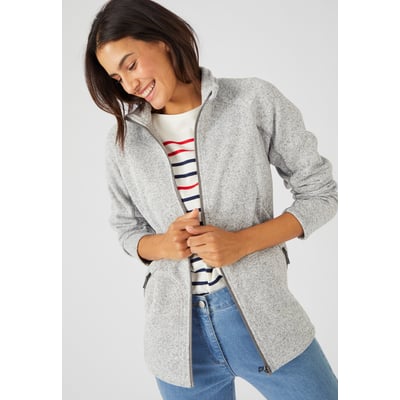 Veste zippée Thermolactyl en maille polaire DAMART