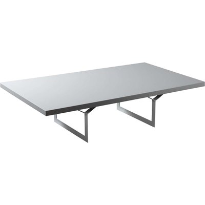 Table basse bois et métal, rectangulaire, Longo RECOLLECTION