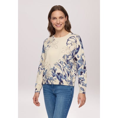 Pull-over en maille à imprimé BETTY BARCLAY