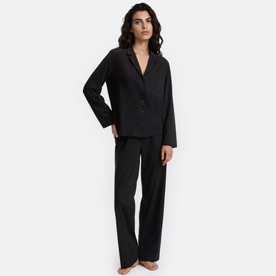 Pyjama manches longues en jersey de coton LA REDOUTE COLLECTIONS