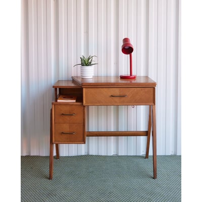Bureau scandinave en bois Yvan N°571 - Bon état DEBONGOUT