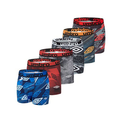 Lot De 6 Boxers Suprise Microfibre UMBRO