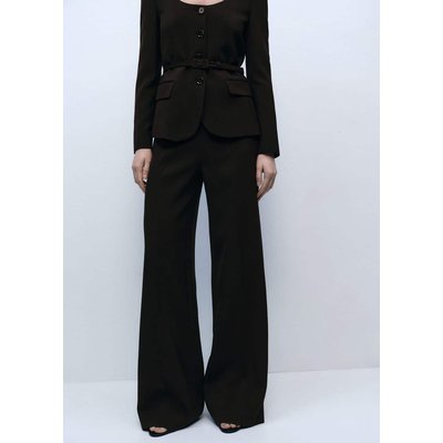 Pantalon droit costume MANGO