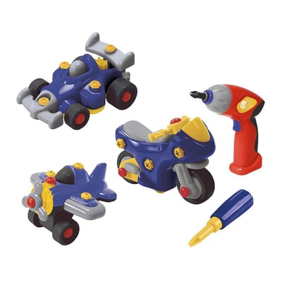 Mecanic Challenge - 3 vehicules a construir pour les petits EURAKAKIDS