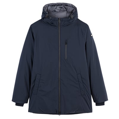 Parka zippée doublure matelassée à capuche SCHOTT