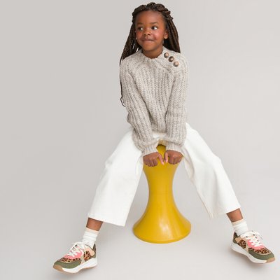 Pull col montant en grosse maille LA REDOUTE COLLECTIONS