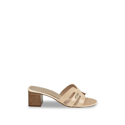 Mules à talons en cuir LIVIA LES TROPEZIENNES PAR M BELARBI