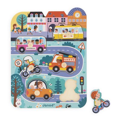 Puzzle City 6 Pièces JANOD