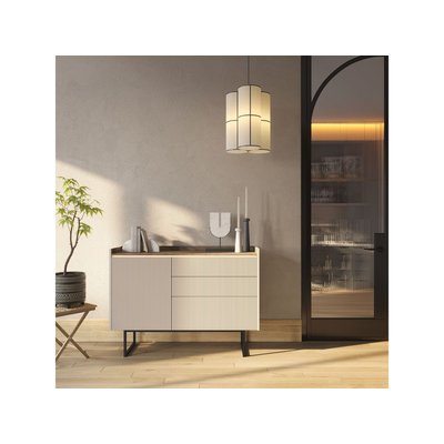 Commode 3 tiroirs 118 cm, LOUNA BOBOCHIC
