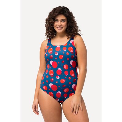 Maillot de bain à pois, décolleté rond ULLA POPKEN