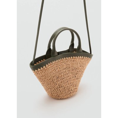Petit sac anse double fibre naturelle MANGO