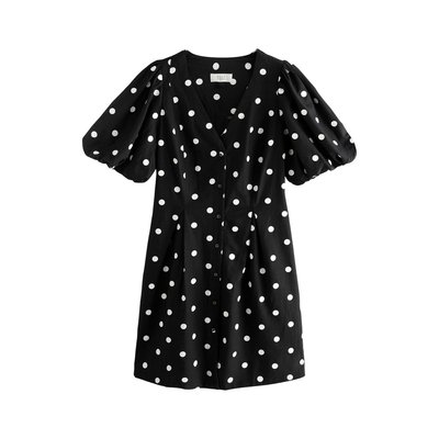 Robe courte à col v NEXT
